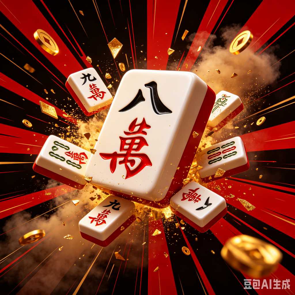unique decoration mahjong tiles