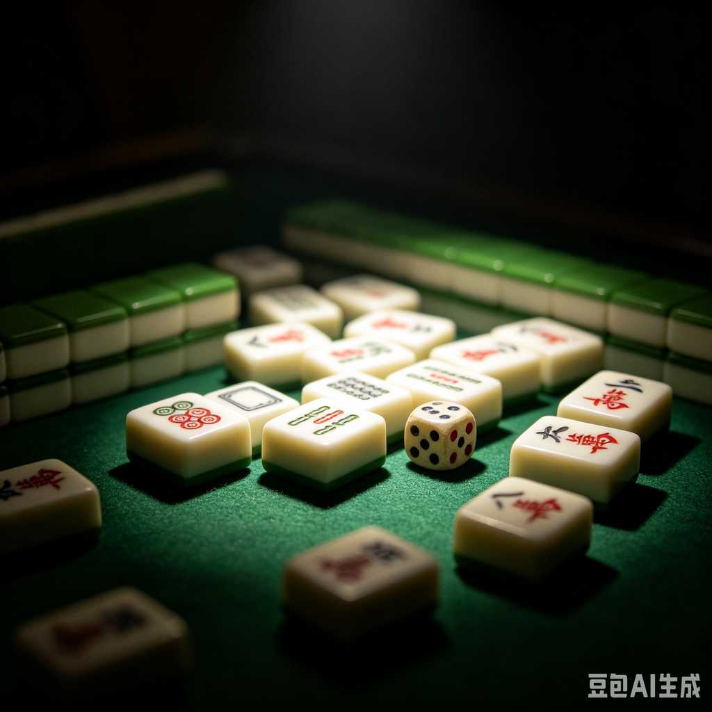 stable print mahjong set