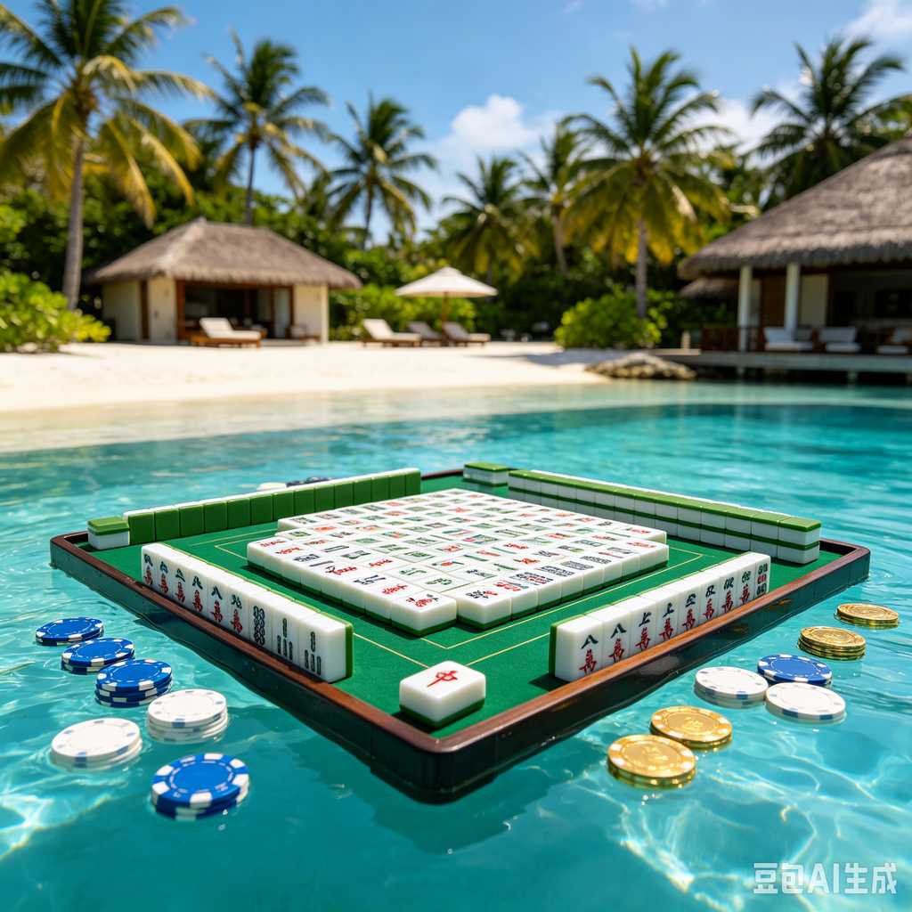 antique style mahjong set
